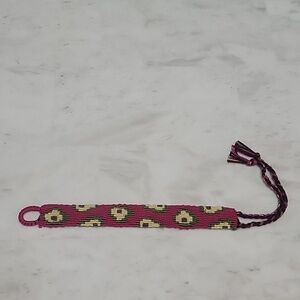 Hand Made Friendship Bracelet Avocado Patern